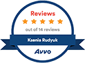 Avvo Reviews badge